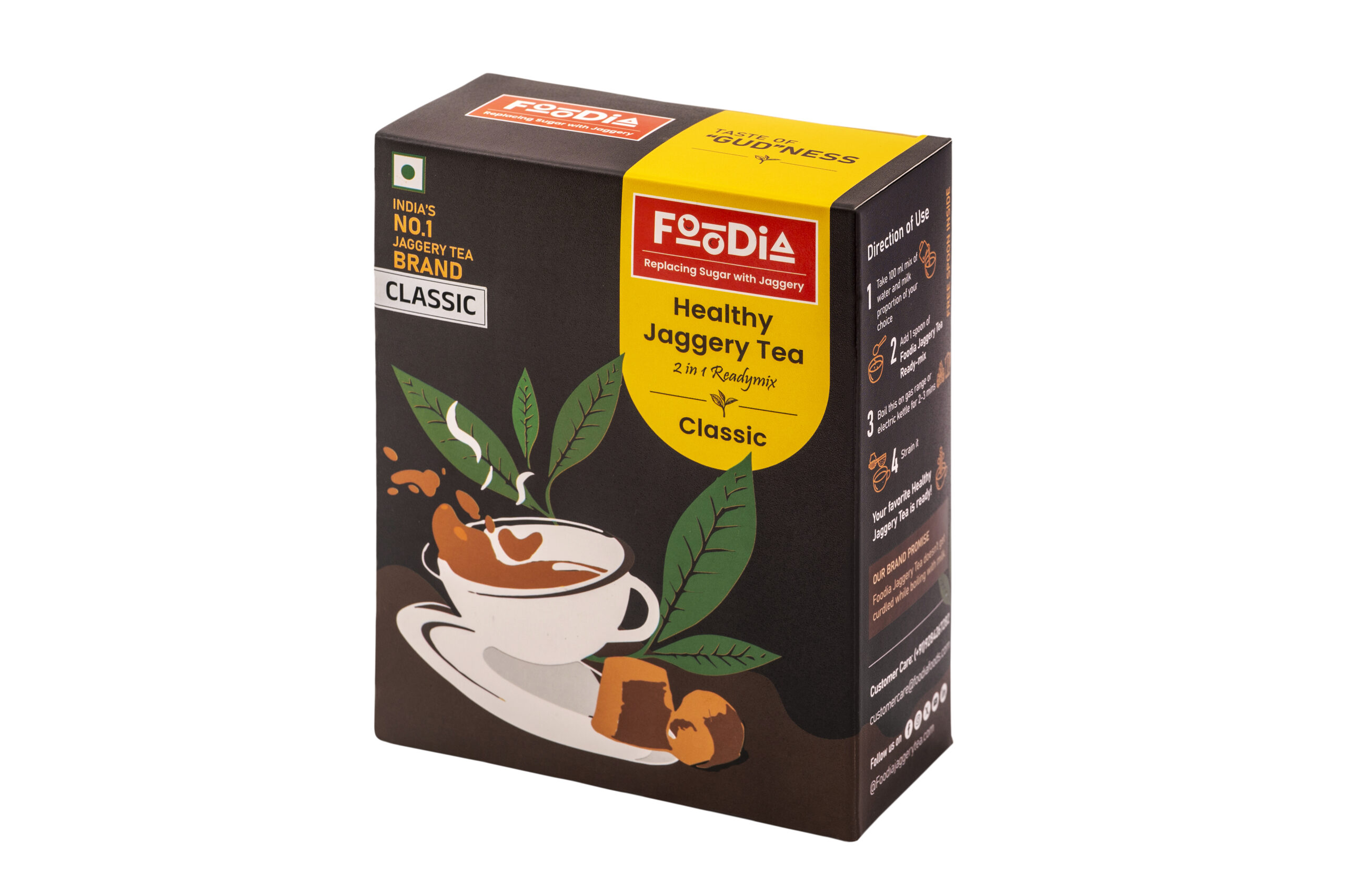 Jaggery Classic Tea 400gm (Classic Pack) - Image 2